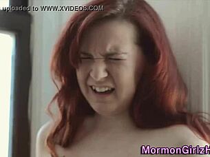 Mormon Teen 18+ Engages In Intense Muff Diving