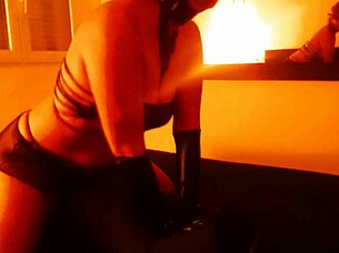 Amysexxx, the playful nymphomaniac, gets very wet while masturbating with toys