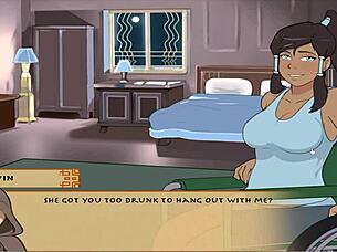 big busty redhead in anime