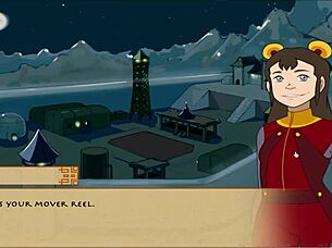 big busty redhead in anime