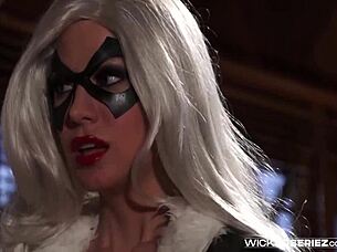 Jazy Berlin And Skin Diamond In Avengers Vs Xmen Xxx Parody Scene 5