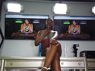 Casting Teen With Small Tits And Nice Body For Toy Play