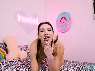 Andi Rose's Shy Pussy Gets Inserted Deep!