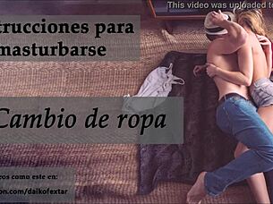 European sexy femdom joi with feminization in spanish