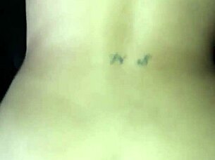 hey, doggy style with big ass makes her squirt