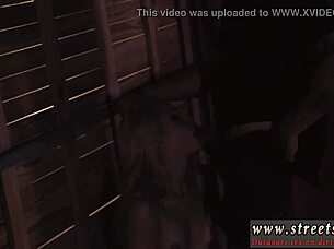 Old German Dominates Teen in Outdoor BDSM with Glasses