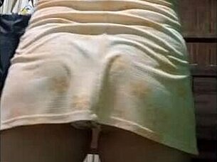 Peruvian teen skips work to masturbate, eagerly awaiting stepfather's arrival for sex