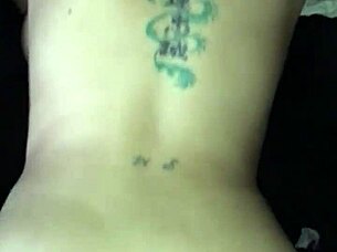 hey, doggy style with big ass makes her squirt