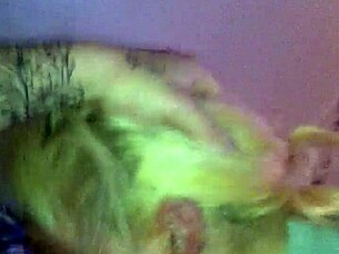 Hayden, the tattooed blonde, is sucking cock in this scene