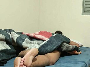 he turned on the light and fucked me hard, what a surprise