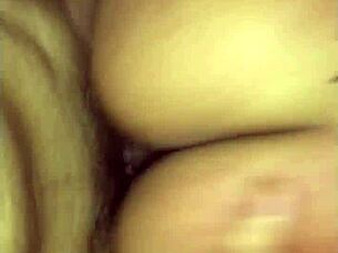 Naughty teen 18+ takes big cock in her ass