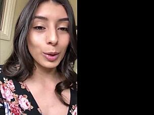 tight tiny teen wanted sugardaddy to pay for her blowjob and facial