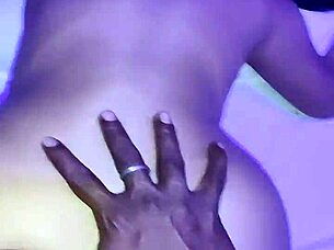 Desi indian woman bent over for hairy pussy doggystyle fucking