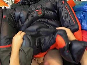 Down Jackets In Pool