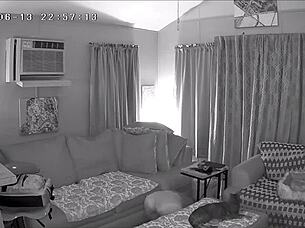 damn, i caught my air bnb hostess cleanin' in just panties!