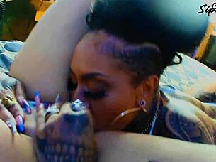 Feeling The Intense Passion As Goddiisbody Devours This Sexy Trini Pussy With Rimjob