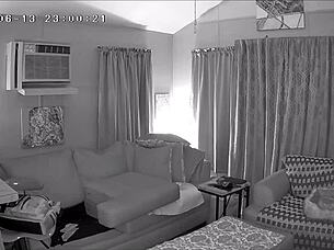 damn, i caught my air bnb hostess cleanin' in just panties!