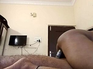 A patient roughly fucks the hospital nurse in the hospital room.