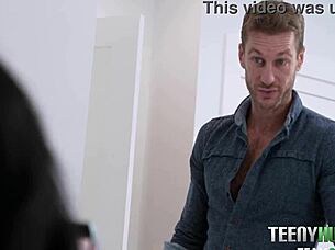 Is the nanny's new look hot? Charley hart blows ryan mclane while lysagna delray watches