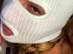 Abby, 20, enjoys doggy style with cum on her huge ass