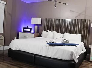 Dress code with lingerie heels and kissing 😘