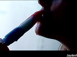 jayden jaymes and a hot redhead spend time together