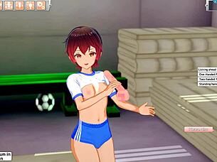 playing koikatsu hentai game three with fun 😊