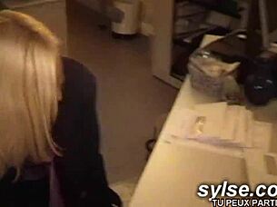 Two Horny Secretaries Get Fucked At Office