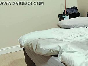 my wife jumps on me and rides my cock with anal play