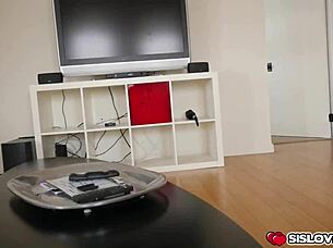 Can Hottie Megan Sage Handle This Large Hard Dick?