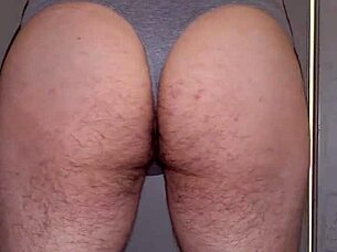 Teasing with my big ass outdoors