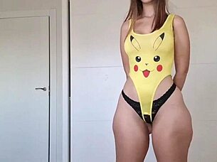 Pikachu Parody Dances, Sucks, Fucks, and Enjoys Big Time.