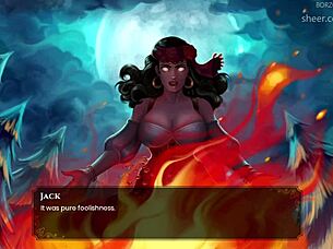 Big tits gypsy and blonde feel excited meeting in the wagon for the first time.