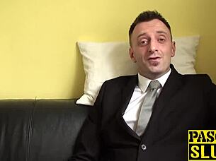 Sasha Steele Rides Pascal In Cowgirl With Deepthroat Blowjob.