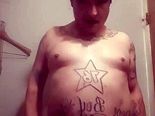 A sexy sissy feels intense pleasure alone.