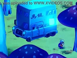 Big busty saiyan kefla in hentai paradise.