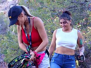 Thrilling threesome adventure in the lion's den