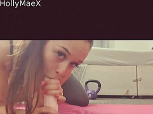 holly works out with anal masturbation and assfucking