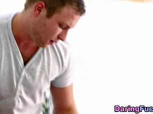 Lingerie Beauty Fingered Orally