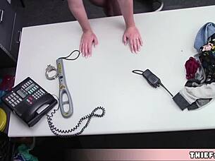 Burglar Tries To Steal Ring, Gets Fingered And Fucked As Payment