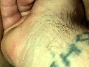 Sharing intimate moments with my close friend during a casual meal.