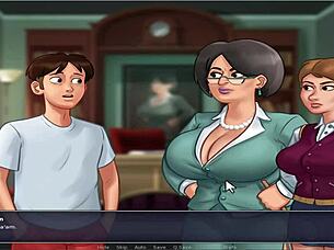 Exploring the uncensored part 1 of Summer Time Saga anime