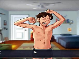 Exploring the uncensored part 1 of Summer Time Saga anime