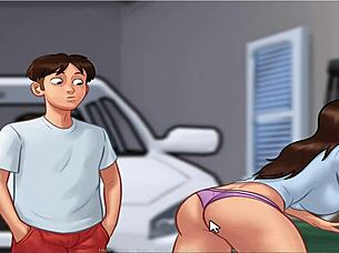 Exploring the uncensored part 1 of Summer Time Saga anime