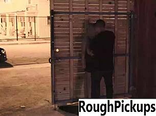 that extreme public pickup on the street was wild