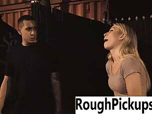 that extreme public pickup on the street was wild