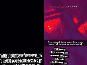 After clubbing, Anita's wet pussy gets hardcore surprise