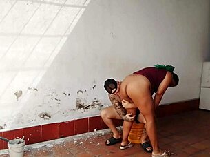 Lonely Wife Calls Hot Plumber For Company