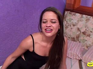 Stella Abravanel Rides Monster Cock In Amateur POV Creampie Video