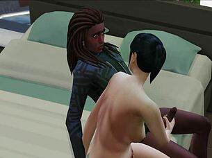 janet returns for more blowjob and handjob on big black cock with dirty talk